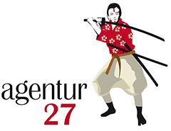 Logo Agentur 27 - Samurai